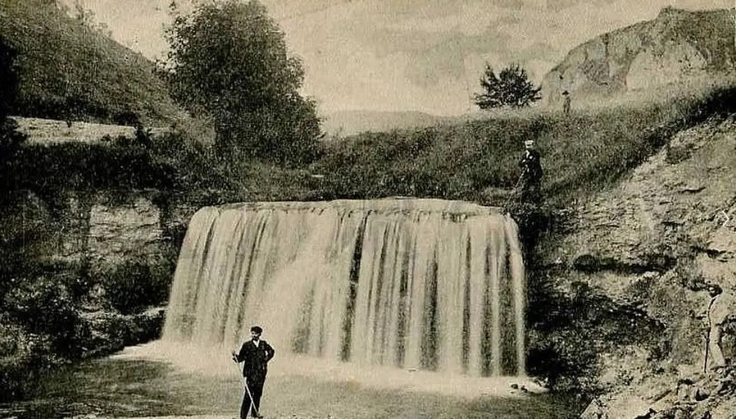 Wodospad w dolinie Będkowskiej